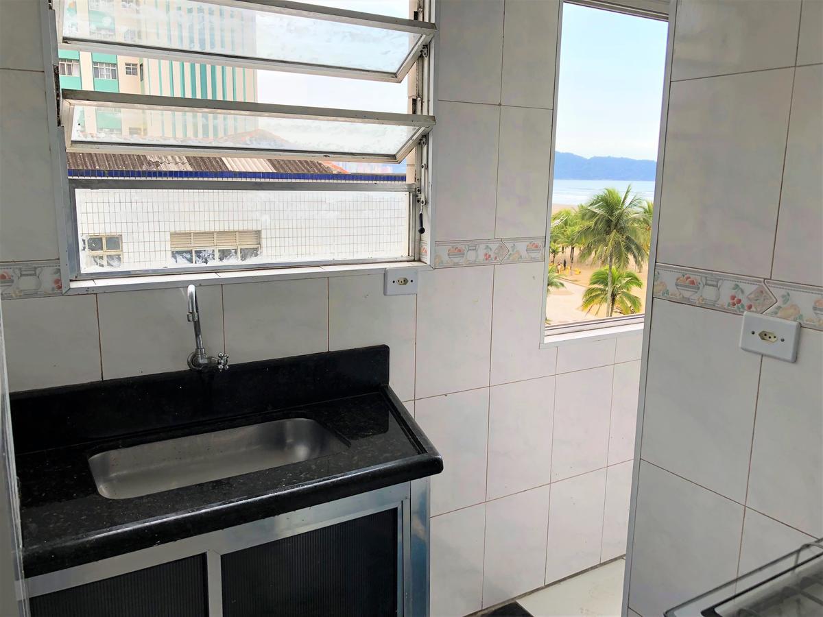 Apto Frente Ao Mar Com Vista Maravilhosa Apartment Praia Grande  Luaran gambar